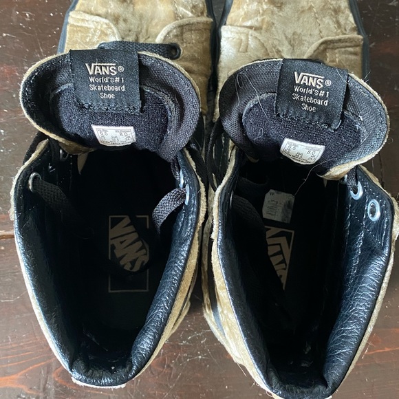 Velvet High top Vans - Picture 5 of 5